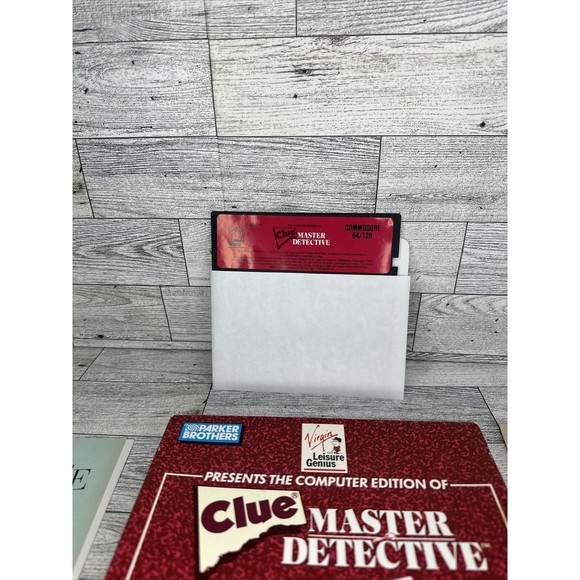 Clue Master Detective Complete (Commodore 64/128, 1989) - Picture 2 of 4